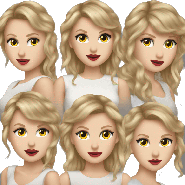 Taylor Swift in her 1989 era emoji