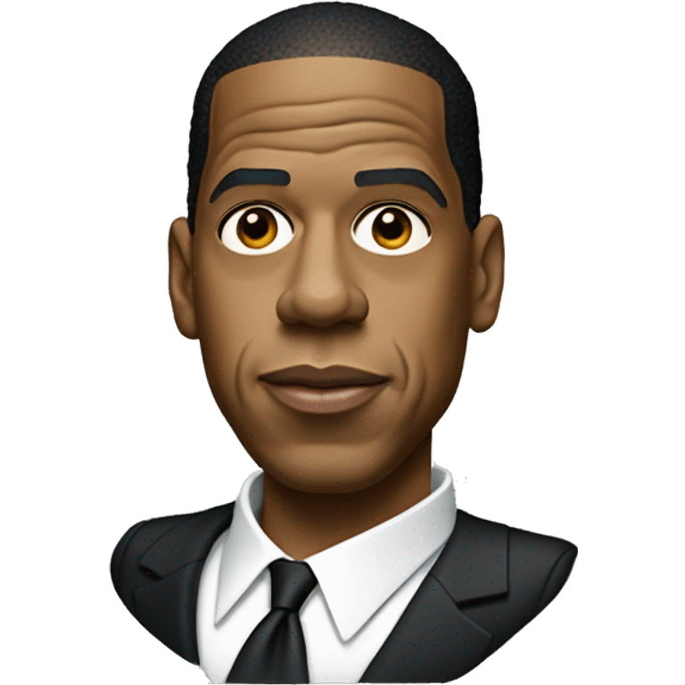 Iconic-style Candid Likeness Jay-Z:

A confident mogul in sleek attire, often with a subtle smirk and watchful eyes. Known for his composed charisma and commanding presence, exuding effortless authority. emoji