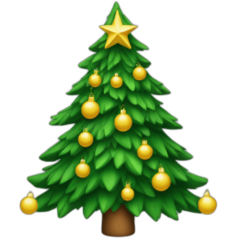 Christmas tree emoji