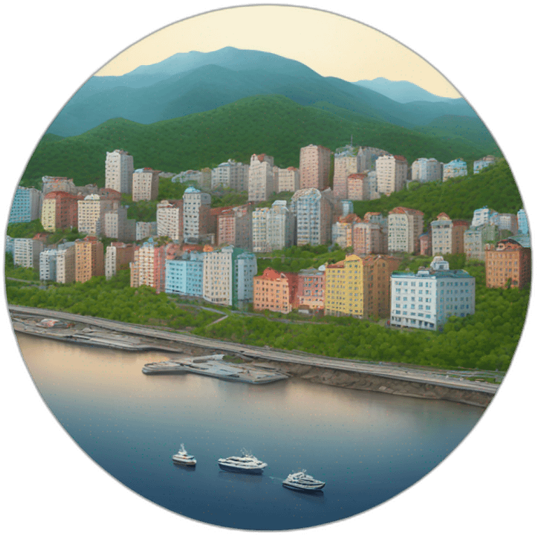 Vladivostok city emoji