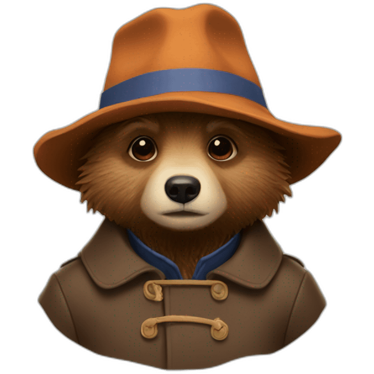 spooky paddington bear emoji