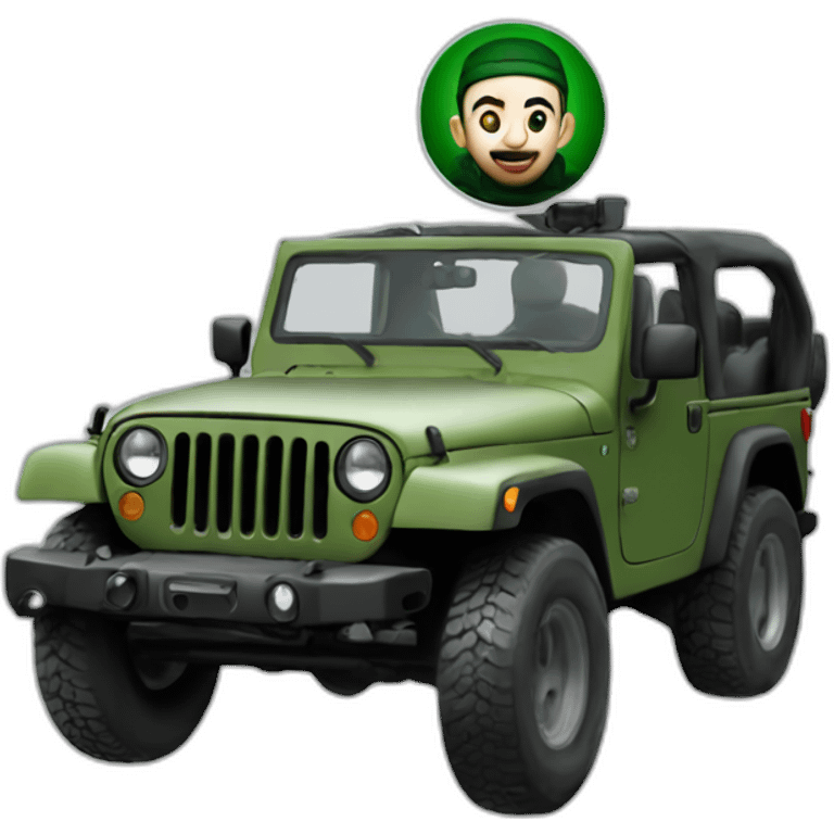 hamas on jeep emoji