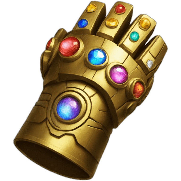 infinity gauntlet with stones emoji