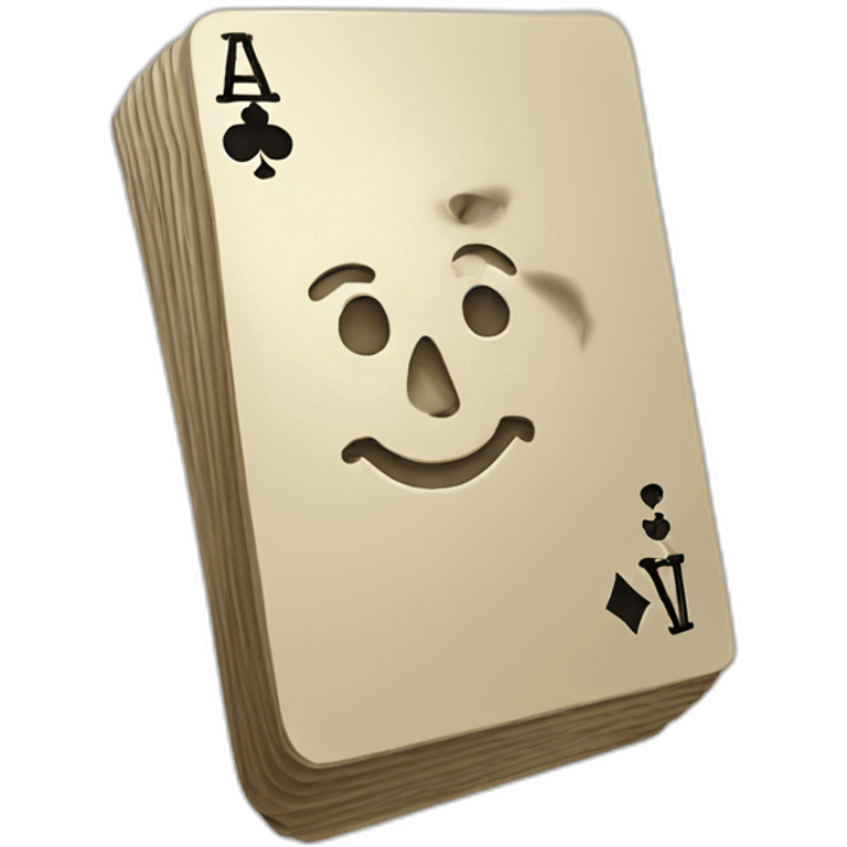 Play card magic emoji