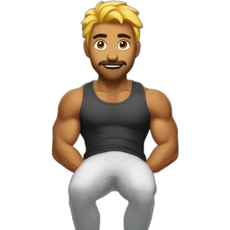 vijay in gym emoji