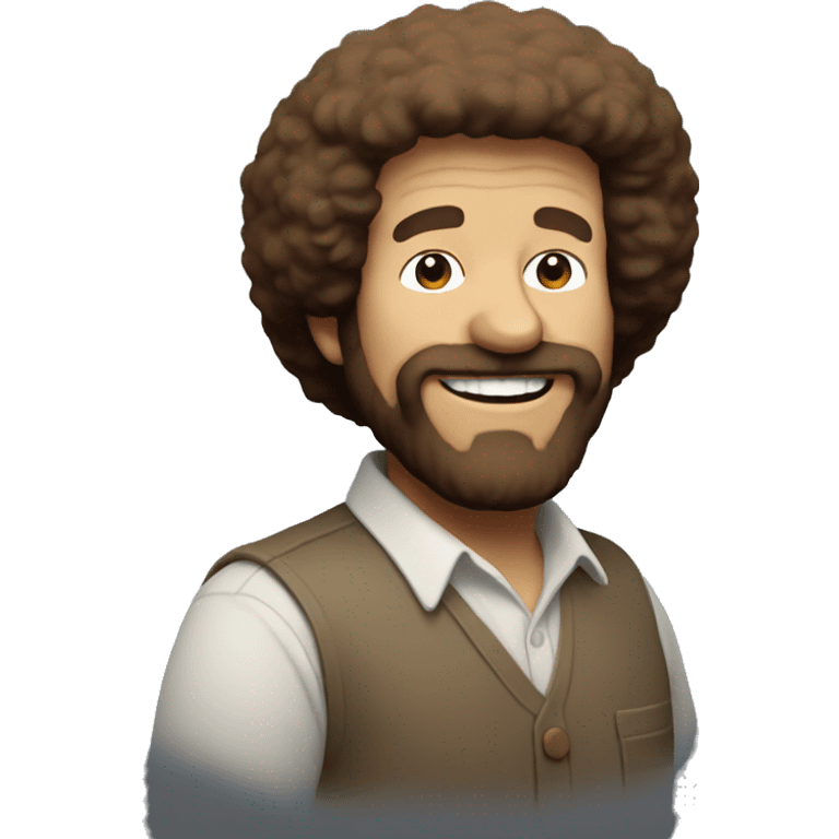 Bob ross emoji