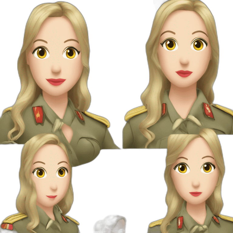 Bdsm Victoria Coren German ww2 uniform underwear model mash potato party emoji