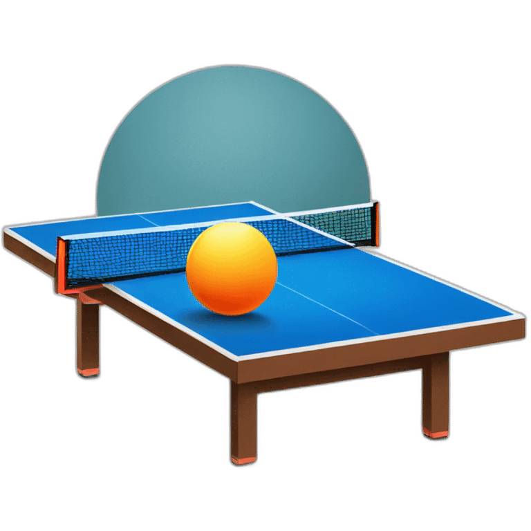 Table tennis emoji