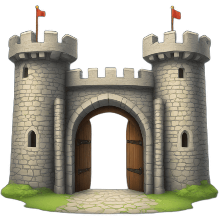 Castle entrance emoji