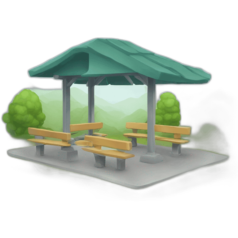 rest area emoji