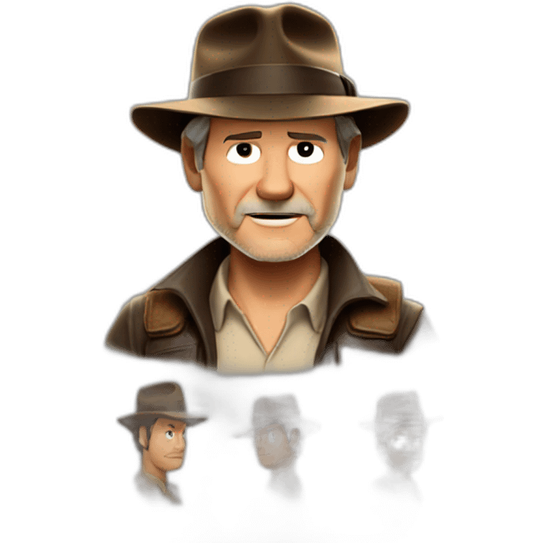 Harrison Ford as Indiana Jones emoji