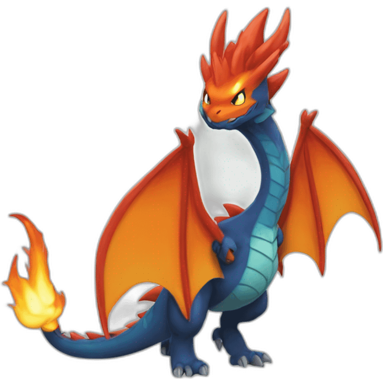 Dracaufeu pokemon i.OS emoji