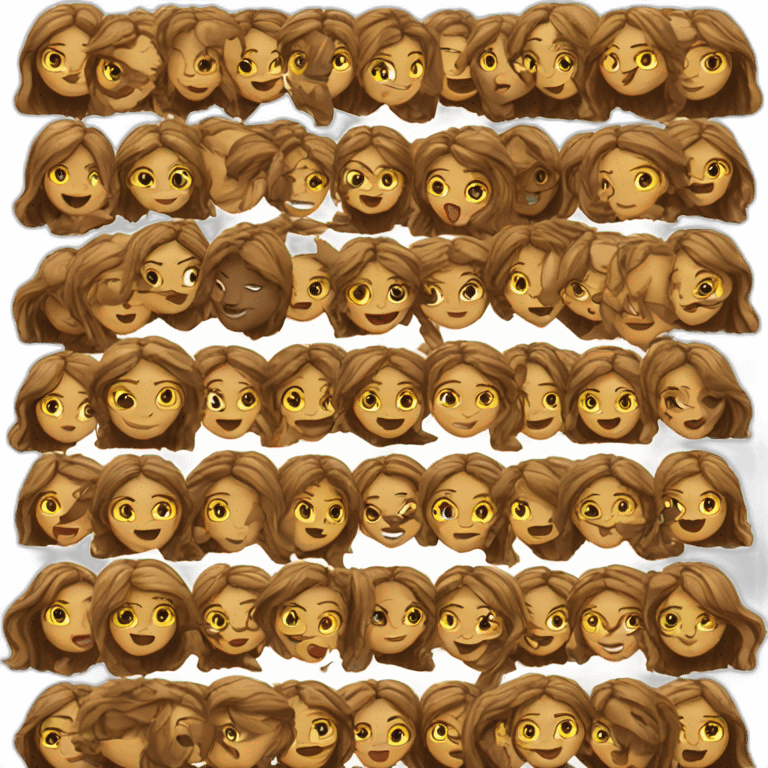 Why lady emojis looks same emoji