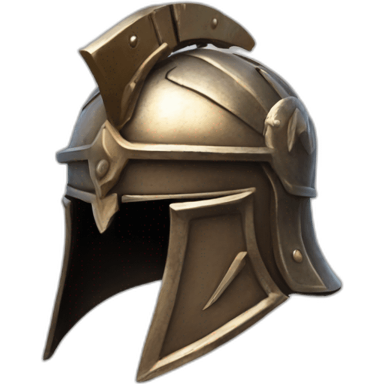 gladiator helmet front for a free fire user name emoji