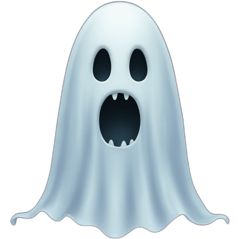 scary ghost emoji