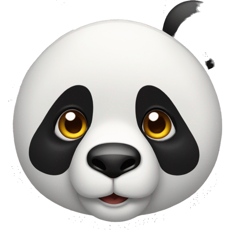 oso panda corazón  emoji