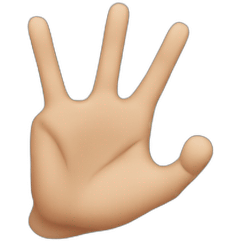 The its for me hand gesture emoji