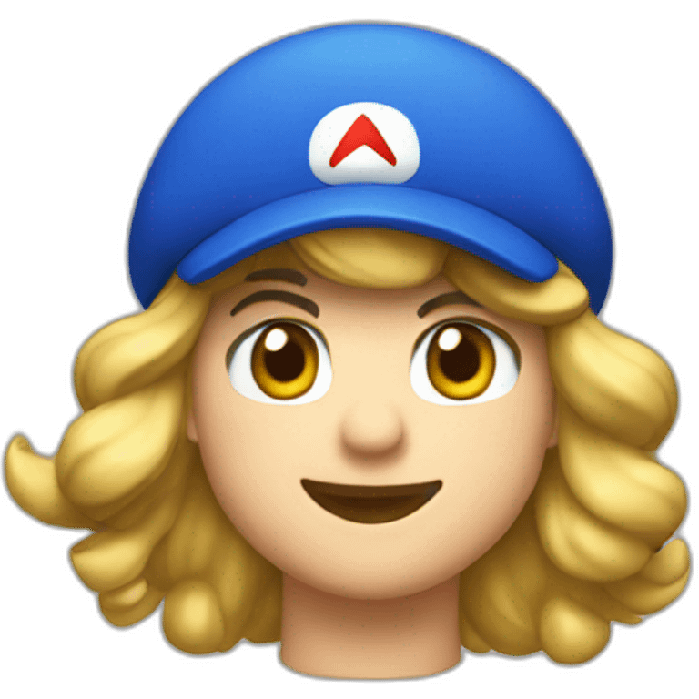 Mario as Taylor Swift emoji