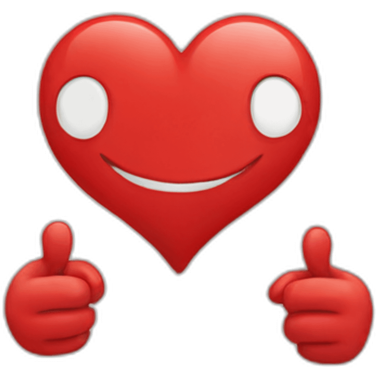 Cœur rouge emoji