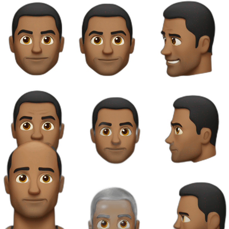 Dwayne Johnson meme eyebrown emoji