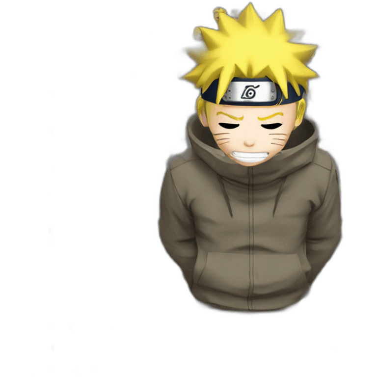 Naruto fessant un razengan  emoji