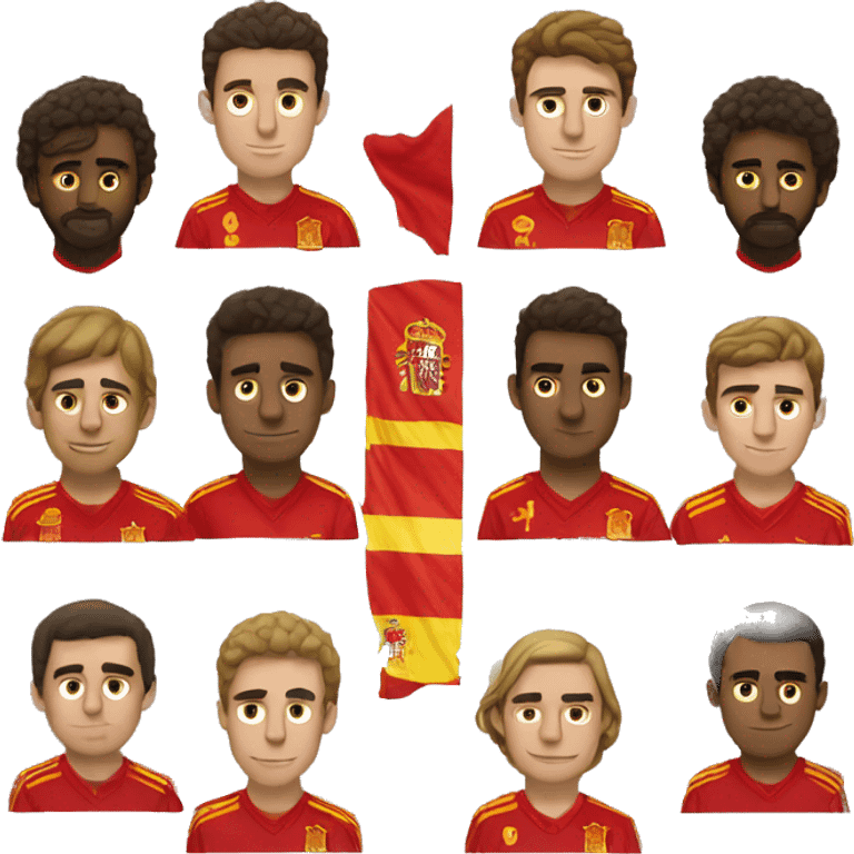 Spain national football team  emoji