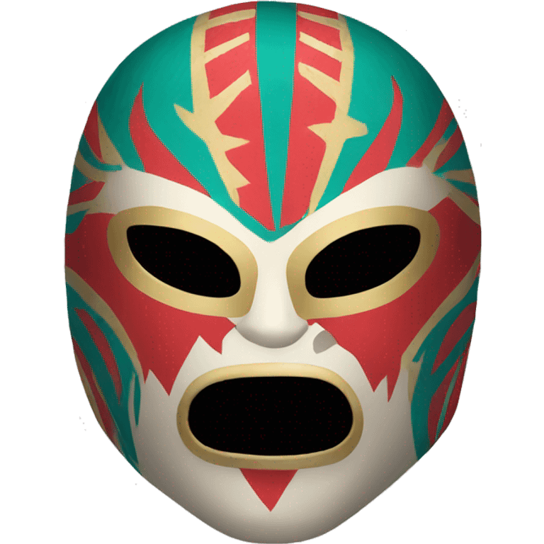 Mexican wrestler mask emoji