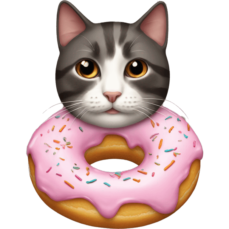 donut cat emoji