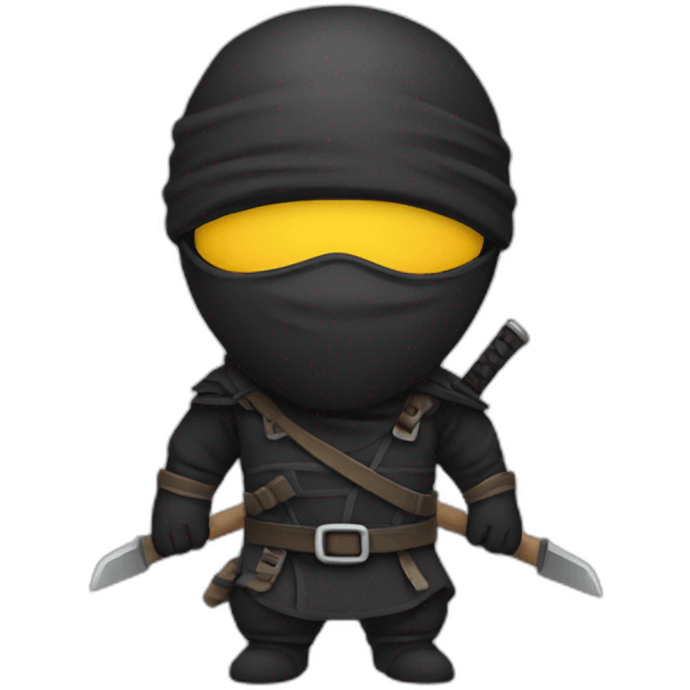 a web engineer ninja emoji