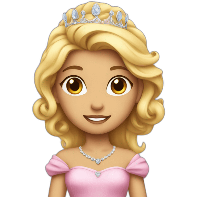 A princess emoji