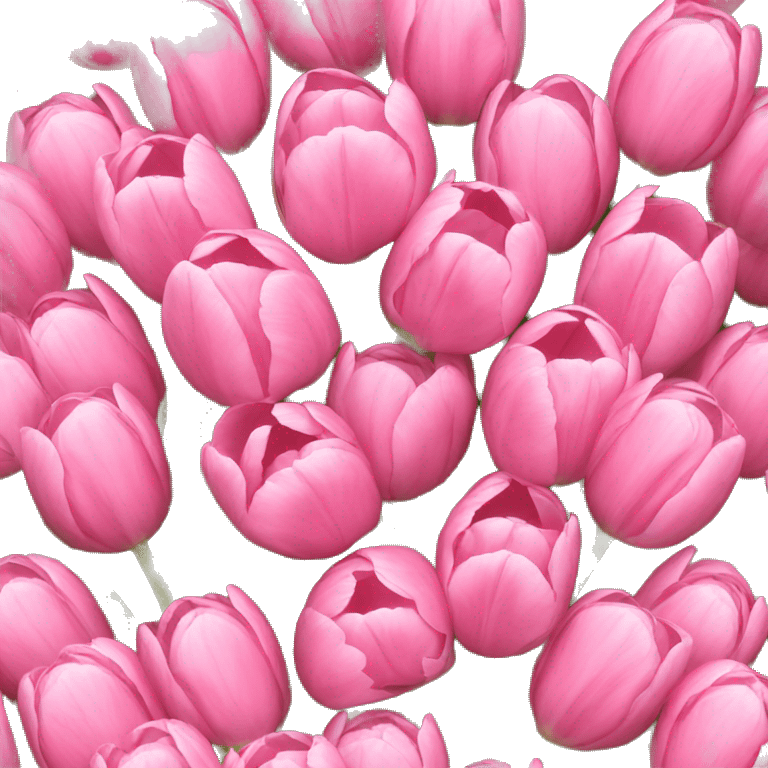 pink tulip bouquet  emoji