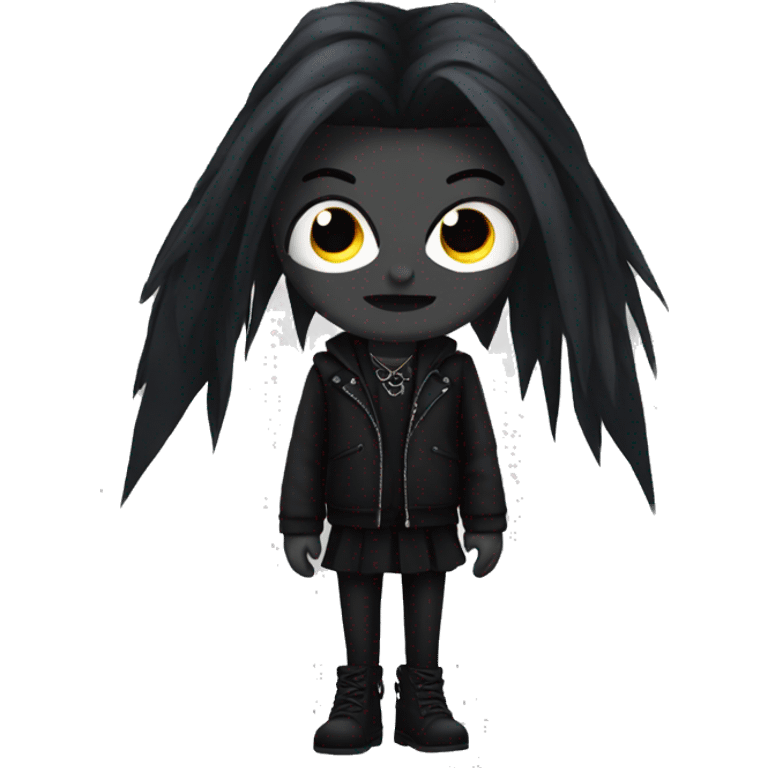 Goth emoji emoji