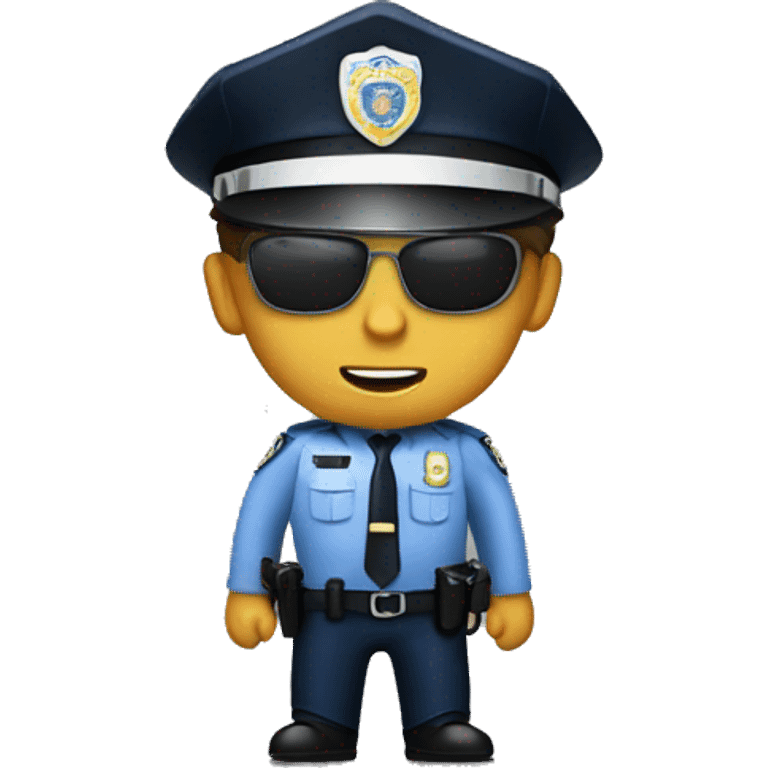 Policia hablando emoji