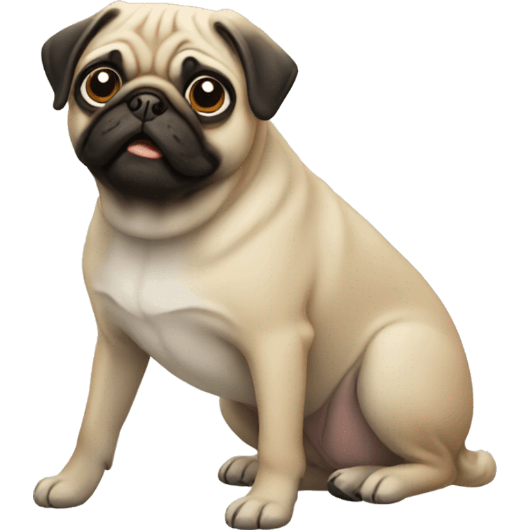 Pug emoji