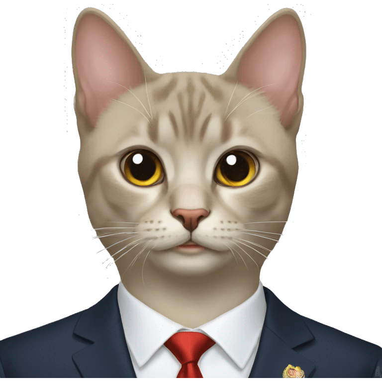 cat + Putin face emoji