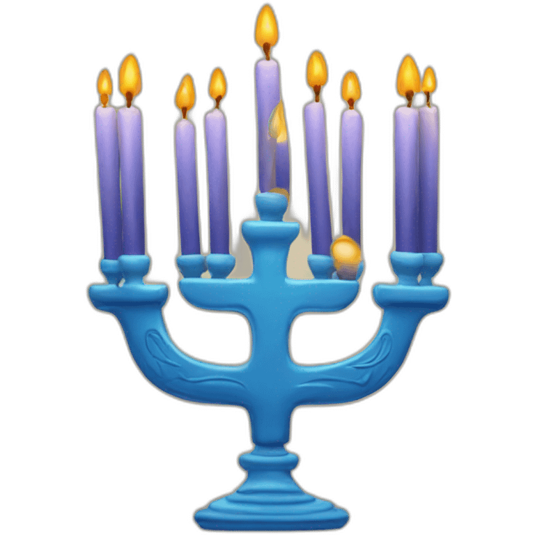 Hanukkiah emoji