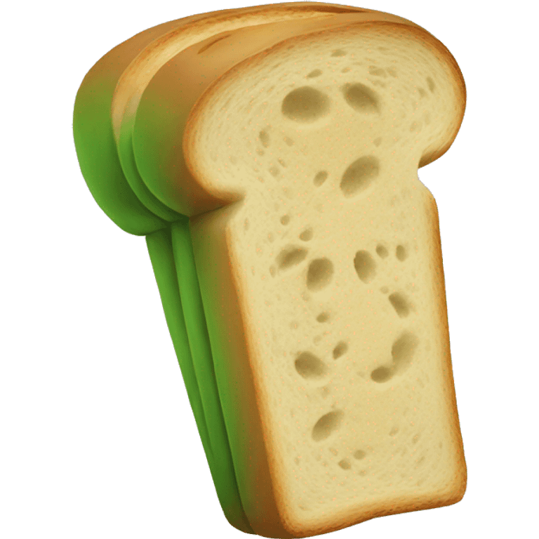 Green bread emoji