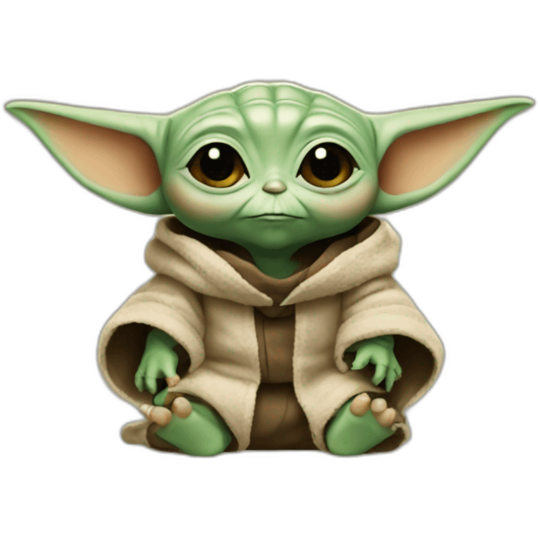 Baby yoda emoji