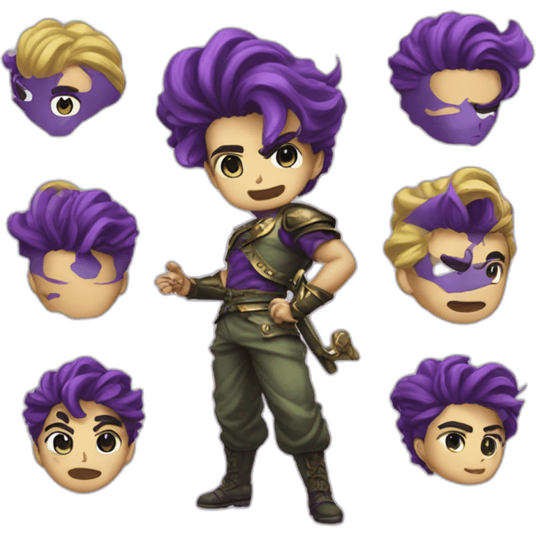 Jojo bizarre aventure emoji