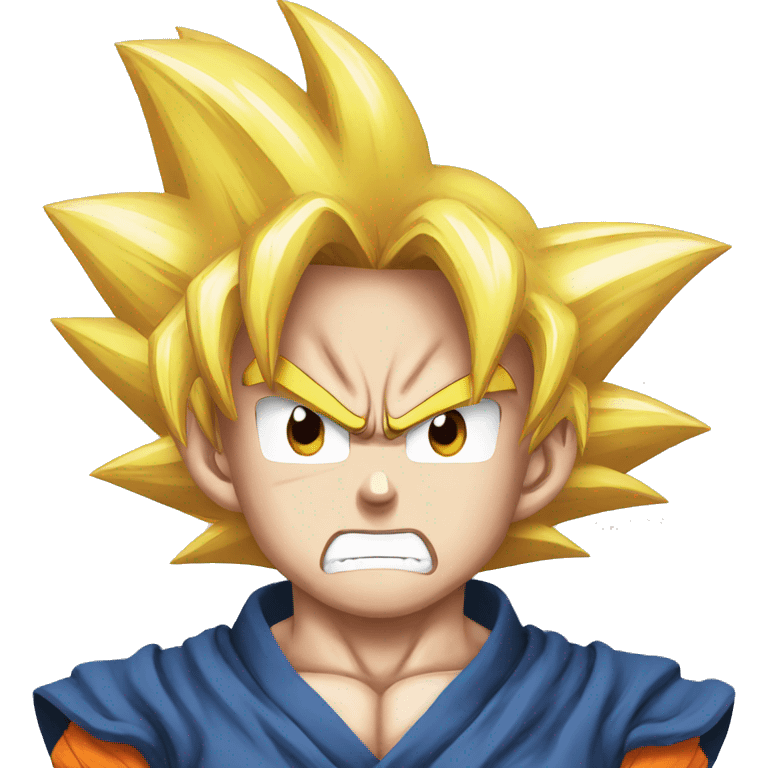 Goku angry emoji