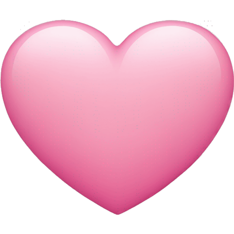 Pink heart emoji