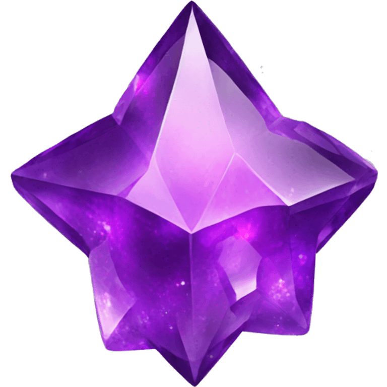 amethyst star gem emoji