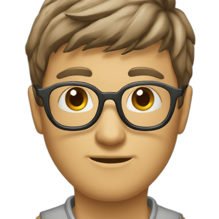 planner-glasses-Chineseman emoji