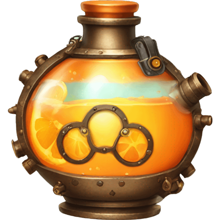 orange magical steampunk potion emoji