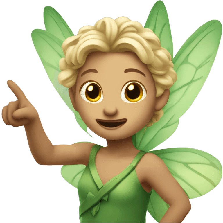 fairy pointing to the right emoji