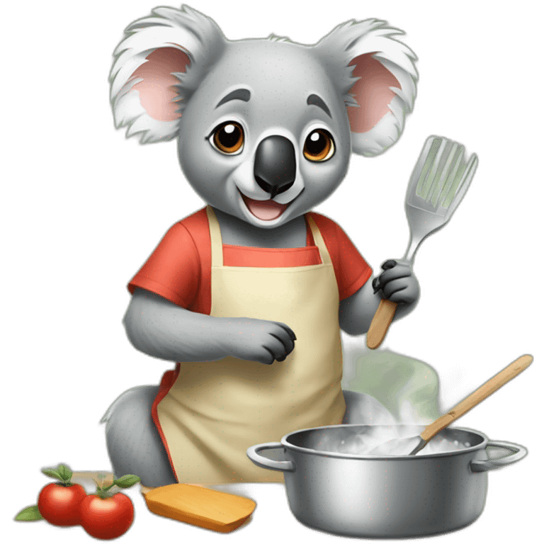 koala cooking loclac emoji