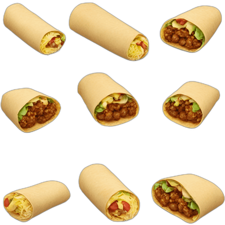 uncut burrito emoji