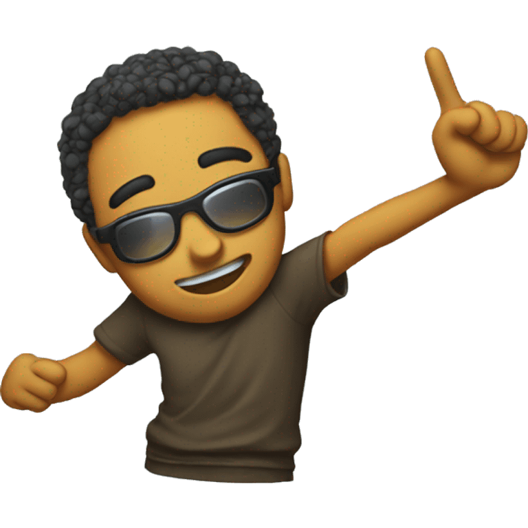 Dabbing emoji