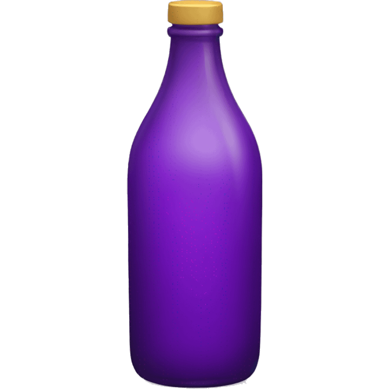 Purple bottle emoji