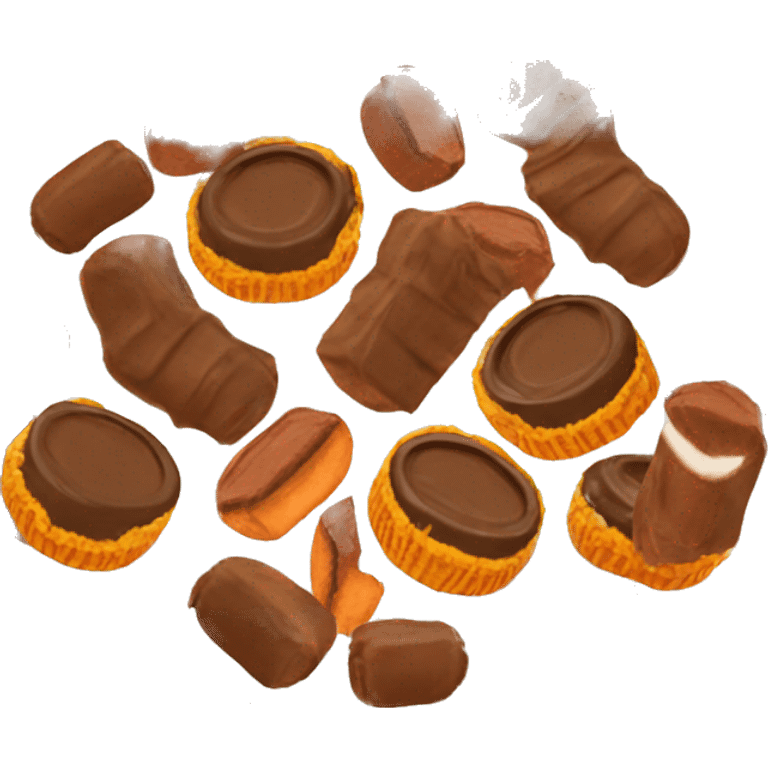  Reeses candy emoji